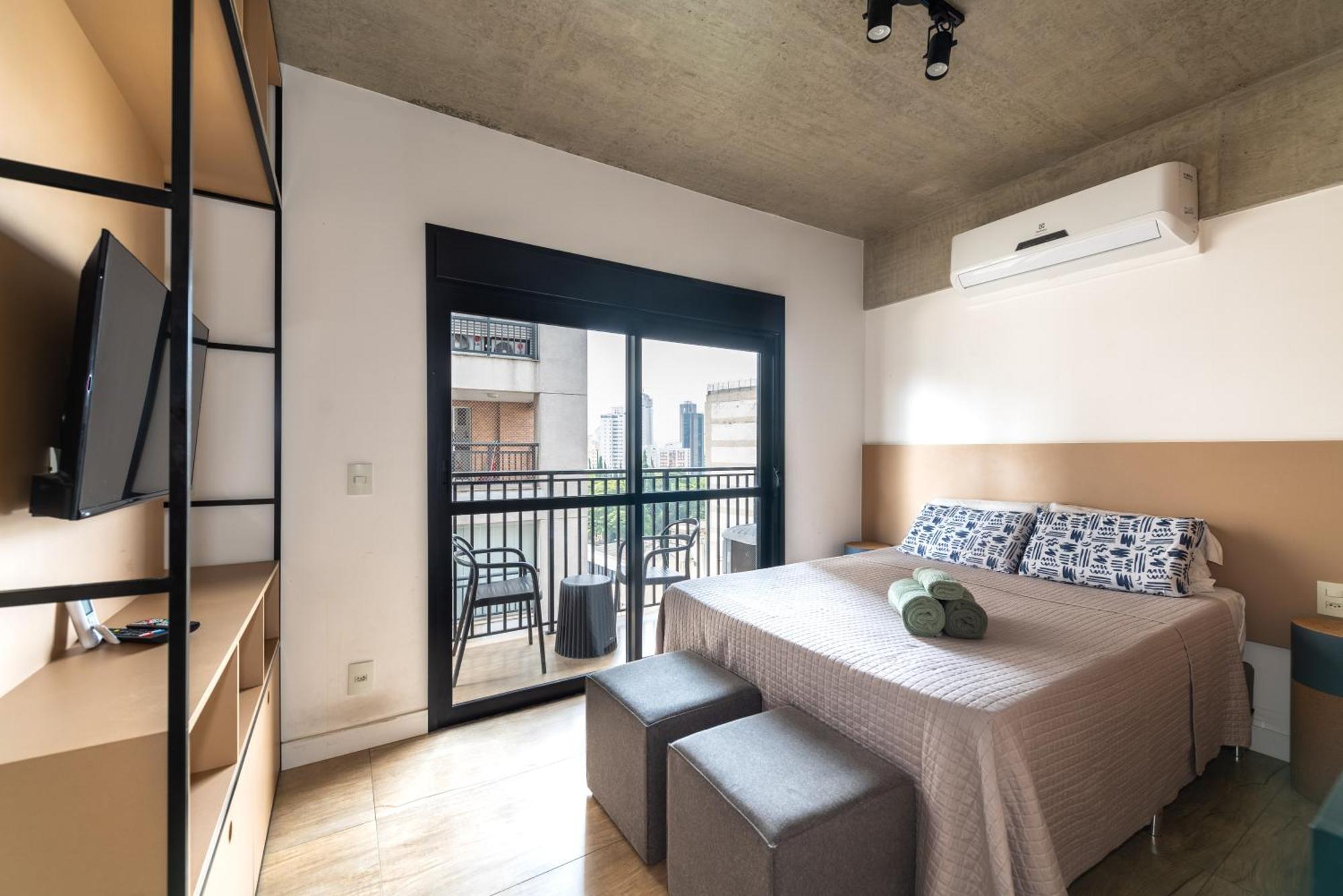 83 New Studio Next Paulista Av, Fast Wifi And Balcony São Paulo Ngoại thất bức ảnh